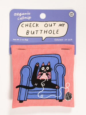 Check Out My Butthole Cat Toy