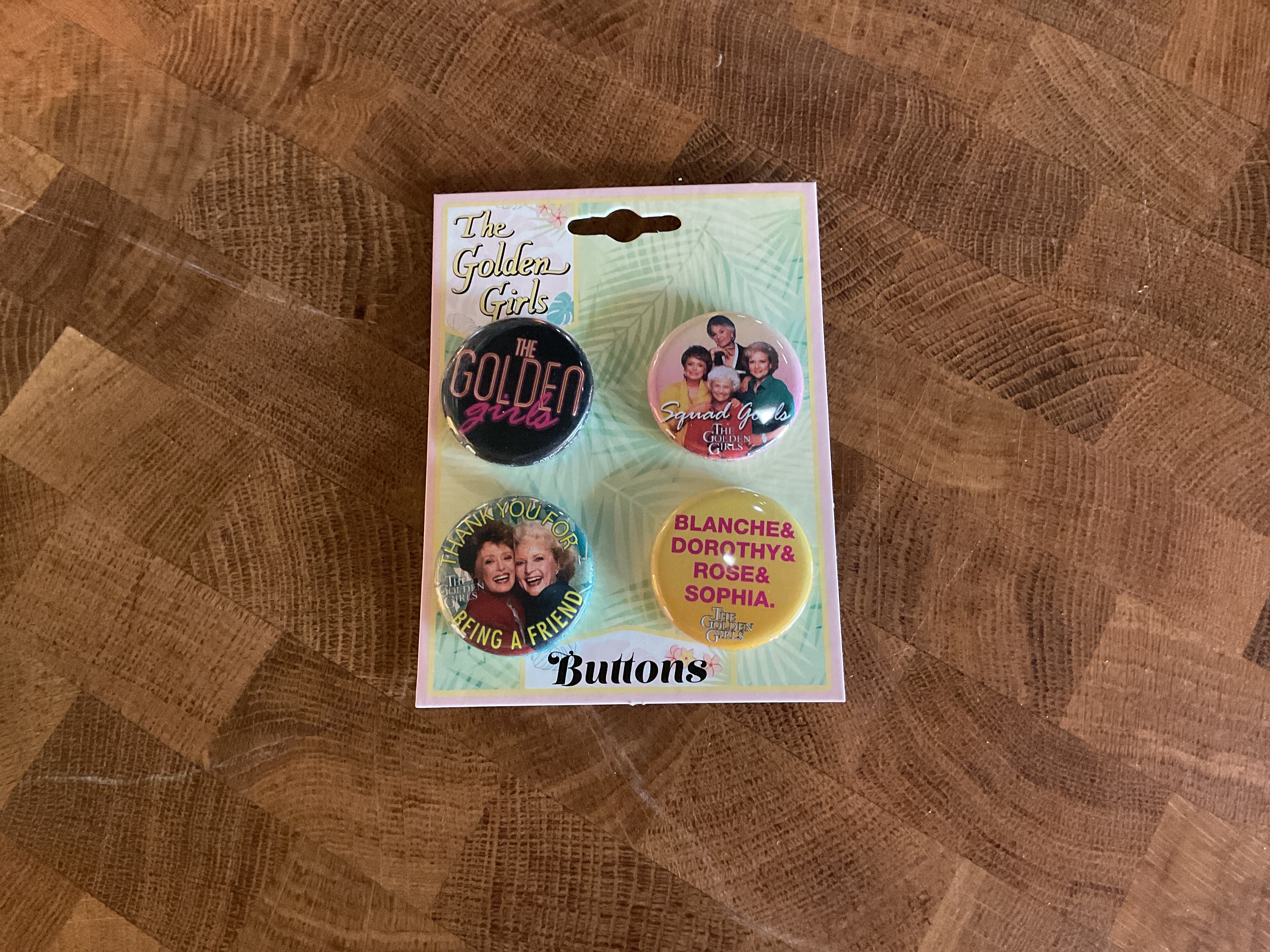 Golden Girls Pins