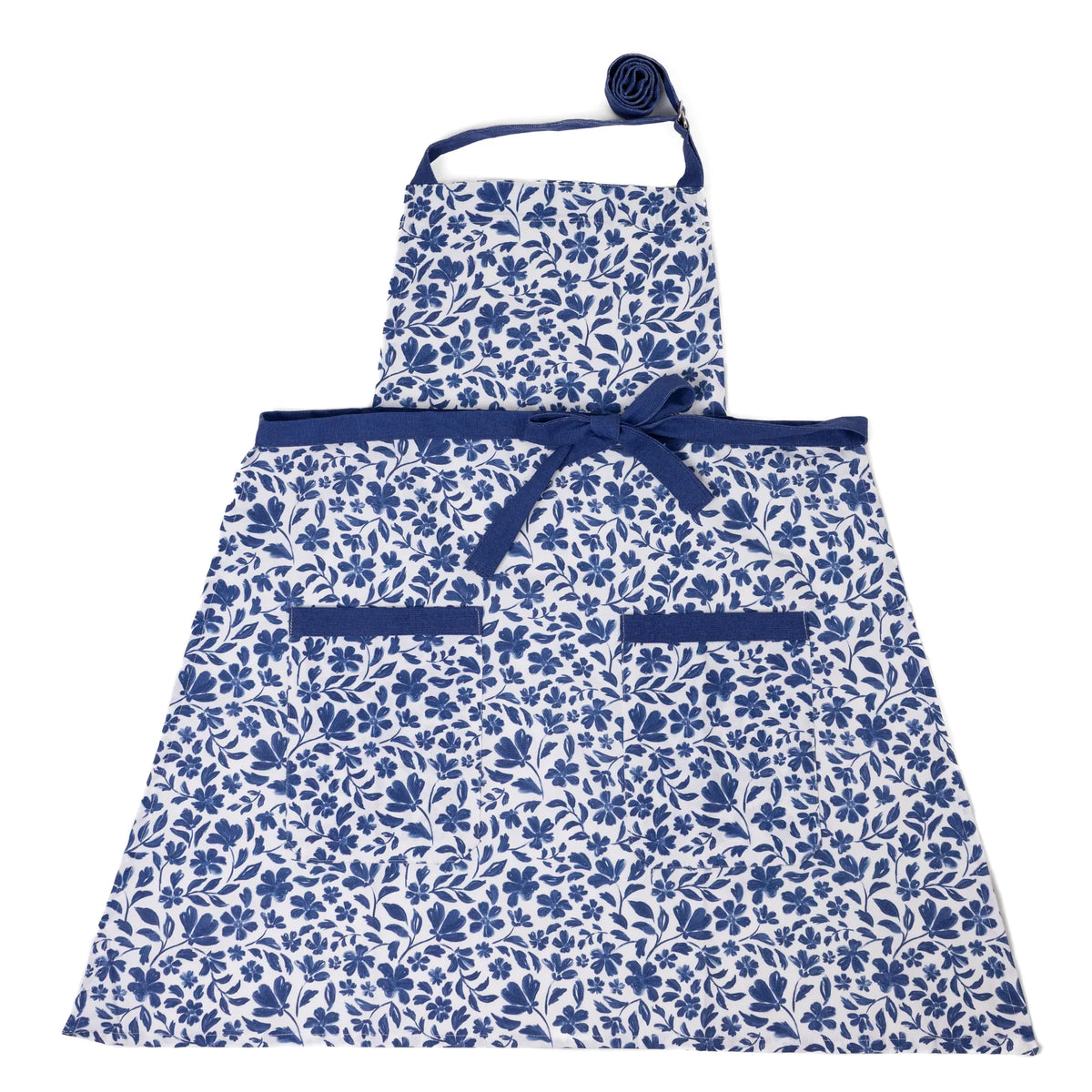 Apron: Porcelain Floral