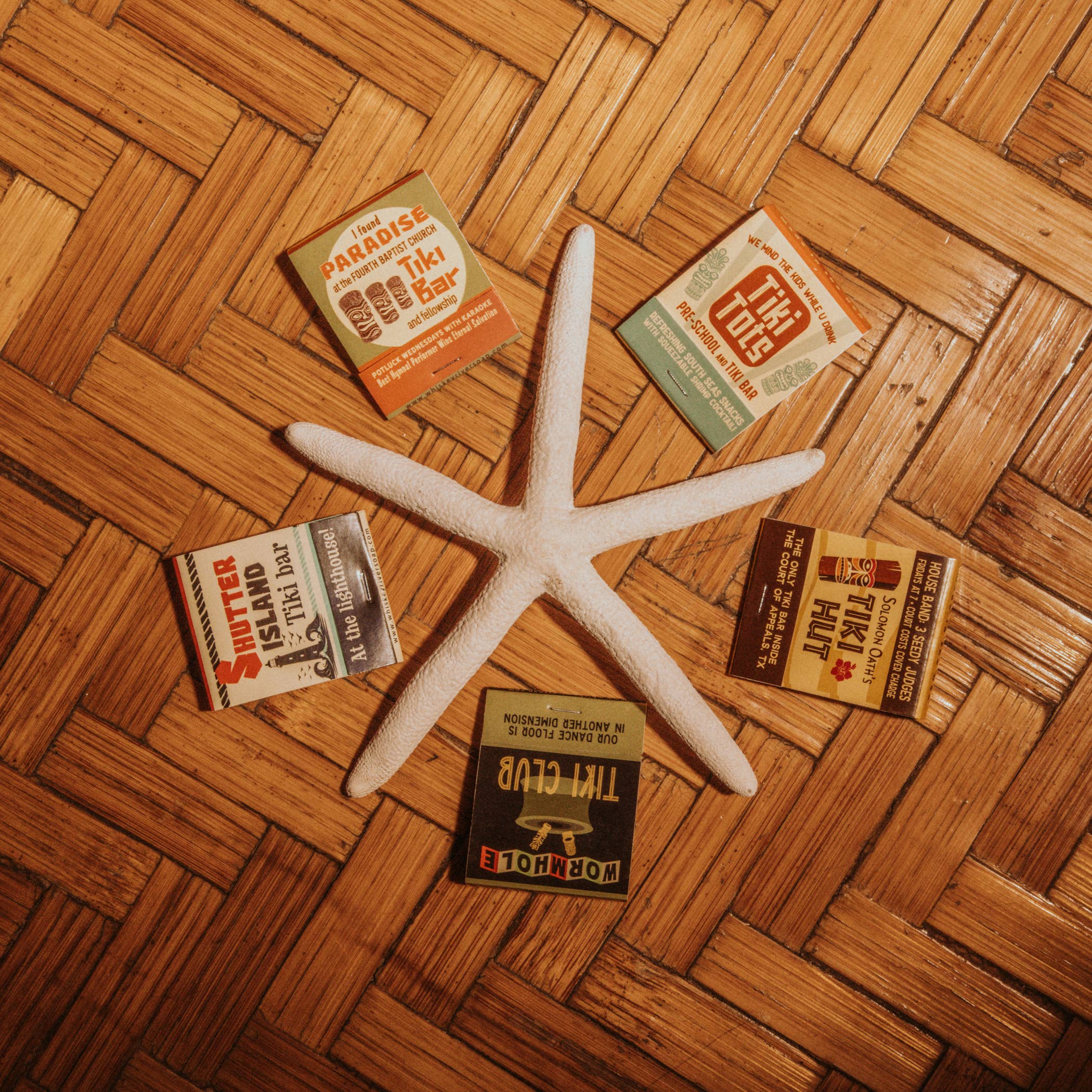 Tiki Bar Matchbooks | Funny Matches Matchbook