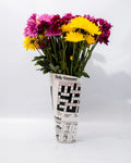 Ceramic Newspaper Vase