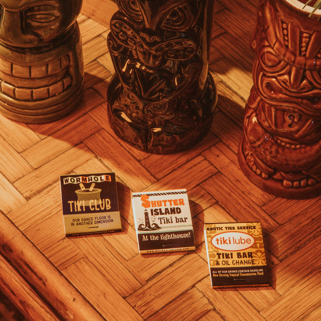Tiki Bar Matchbooks | Funny Matches Matchbook