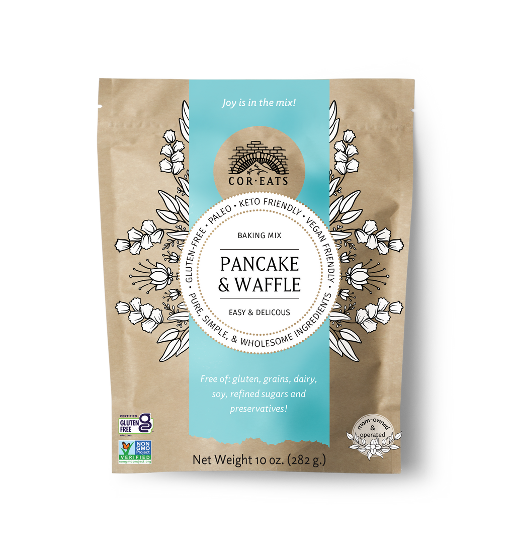 Pancake & Waffle Mix: Gluten Free, Grain Free, Dairy Free