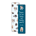 Puppies Bookmark - Mary Shelley Quote