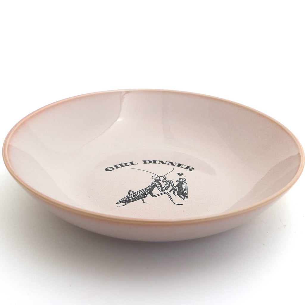 Girl Dinner Serving Bowl