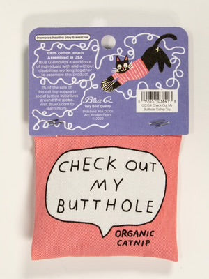 Check Out My Butthole Cat Toy