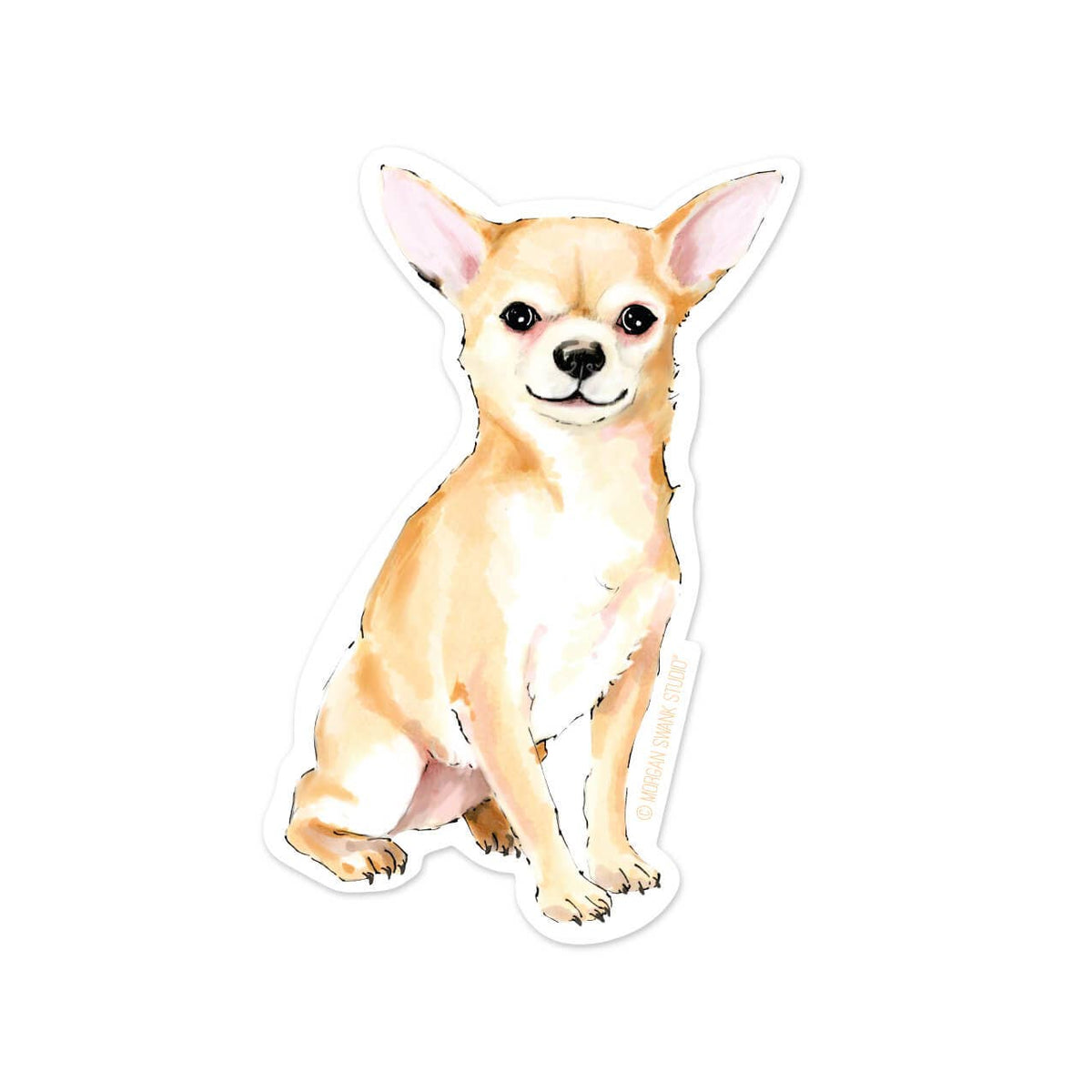 Vinyl Sticker - Chihuahua Dog