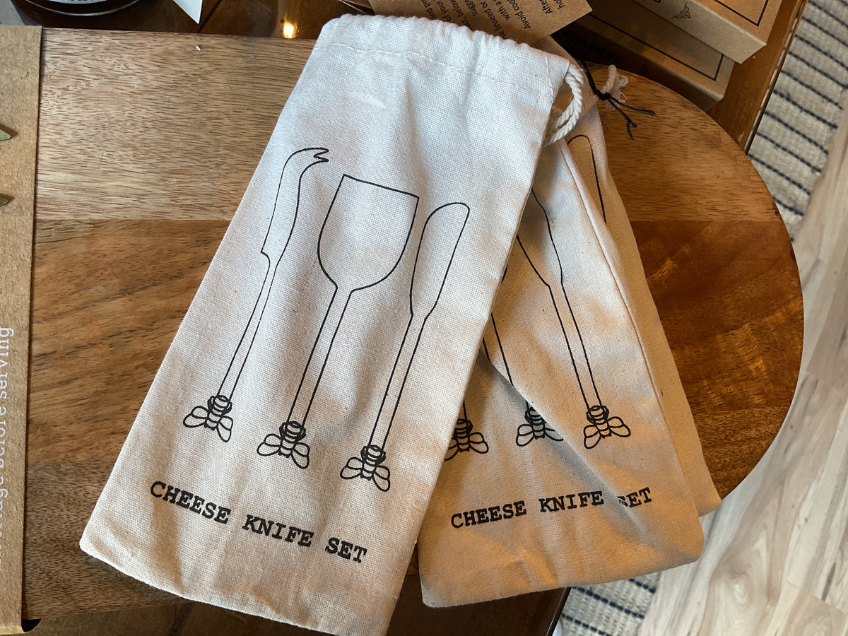 Creative Co-op Cheese Knife Set