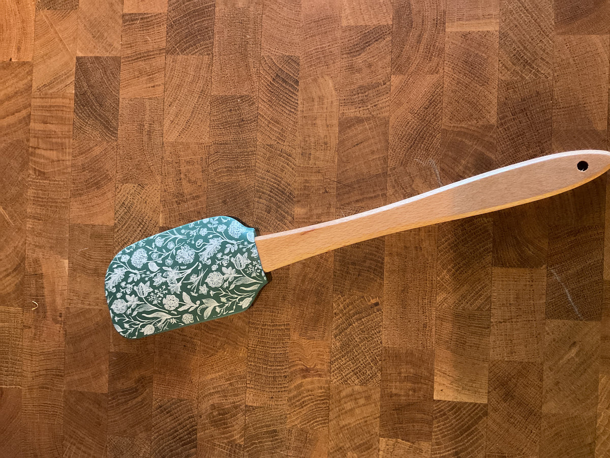 Green Botanical Spatula (Assorted)