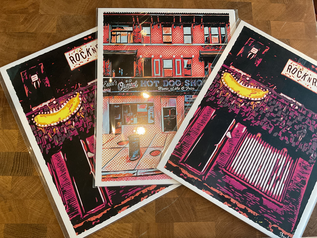 Assorted Pittsburgh Prints by Steve Shook INK