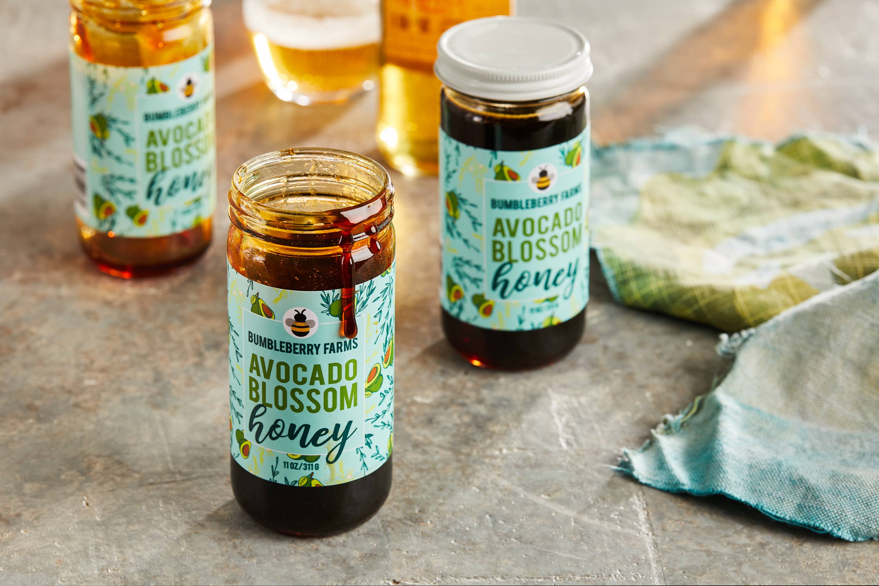 Avocado Blossom Honey - 11OZ