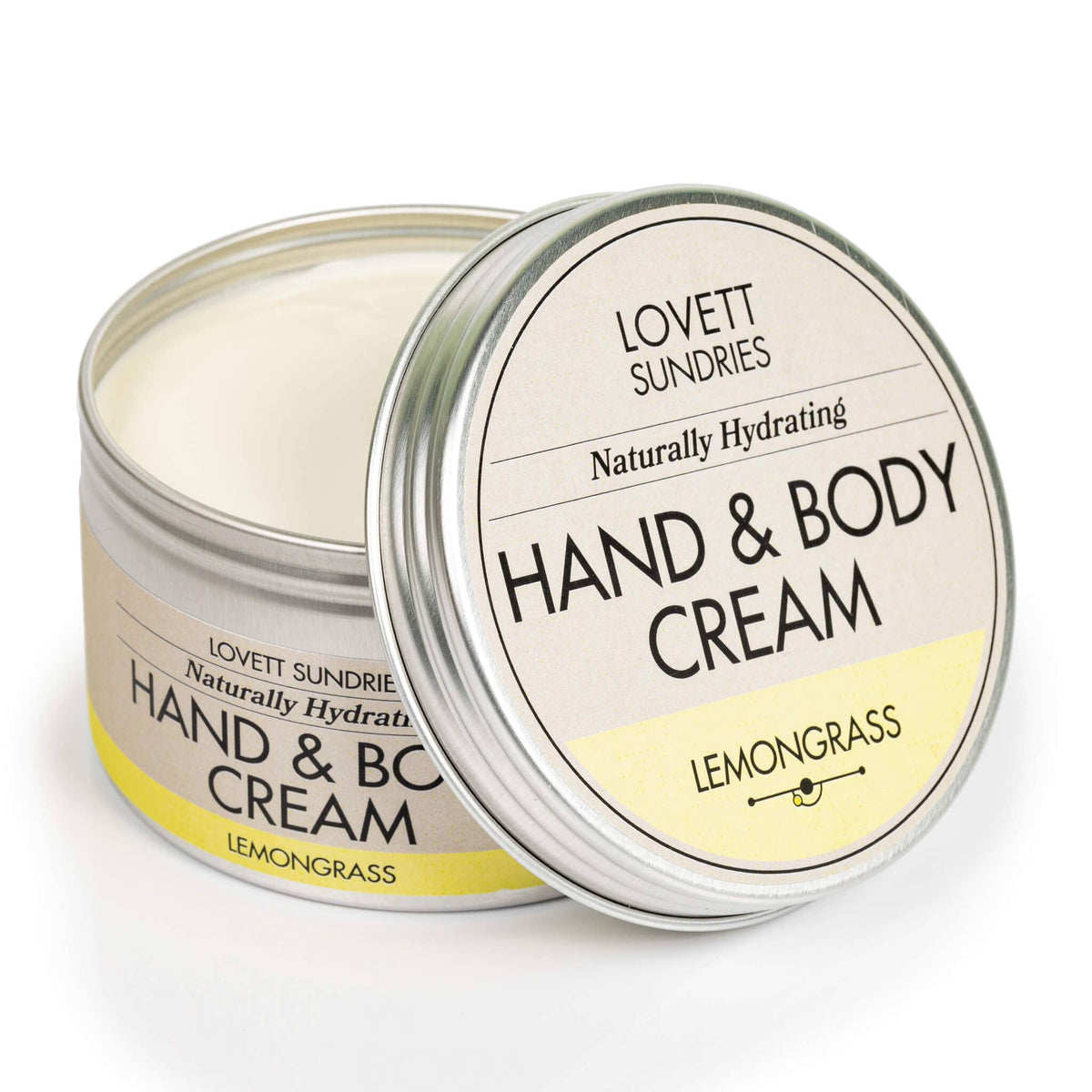 Hand and Body Cream Natural Hydration