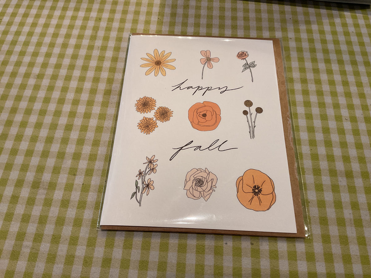 Happy Fall Greeting Card