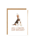 Howling Good Birthday Card