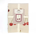 Organic Cotton Tea Towel - Cherries