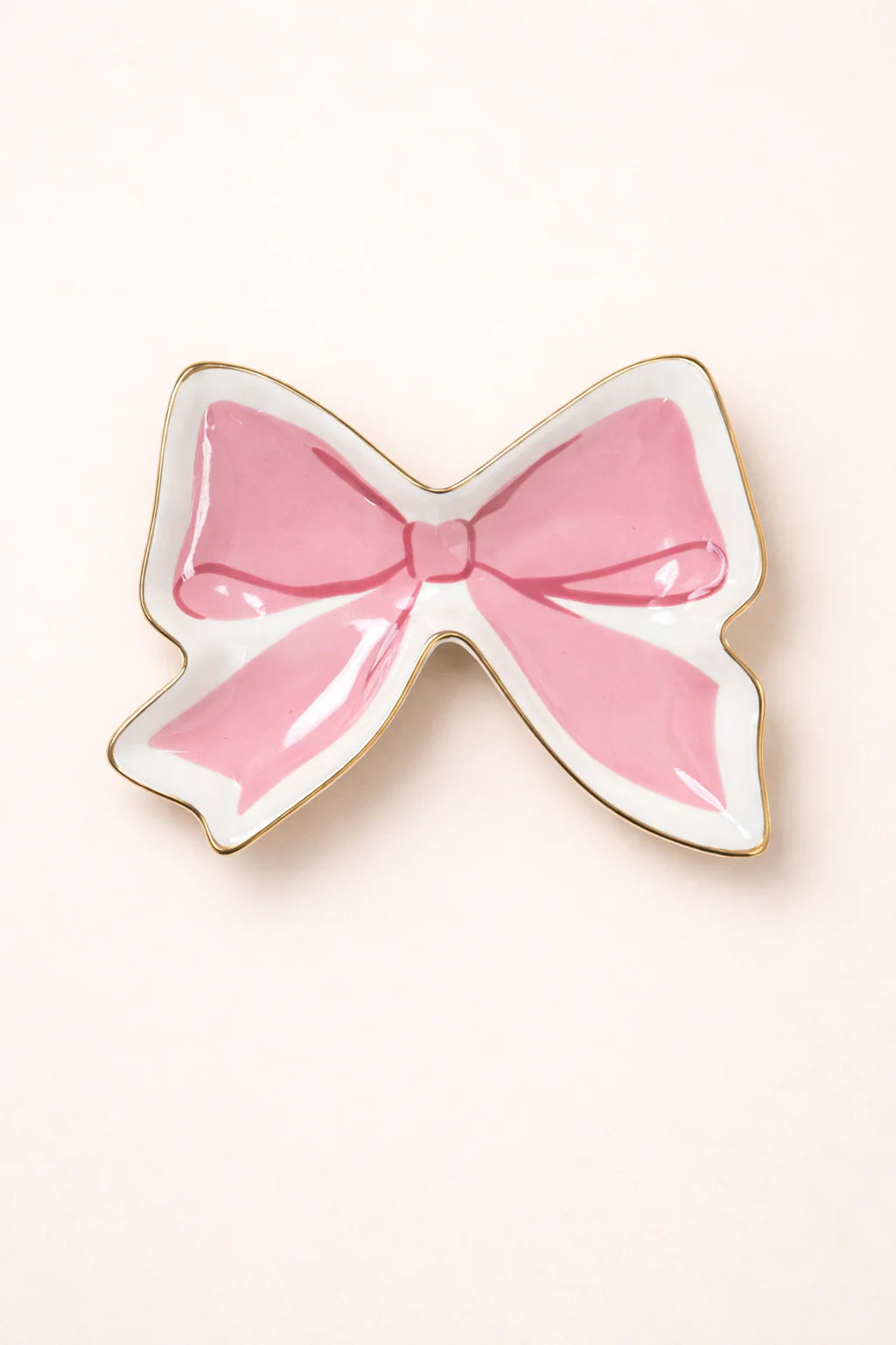 Pink Bow Trinket Tray