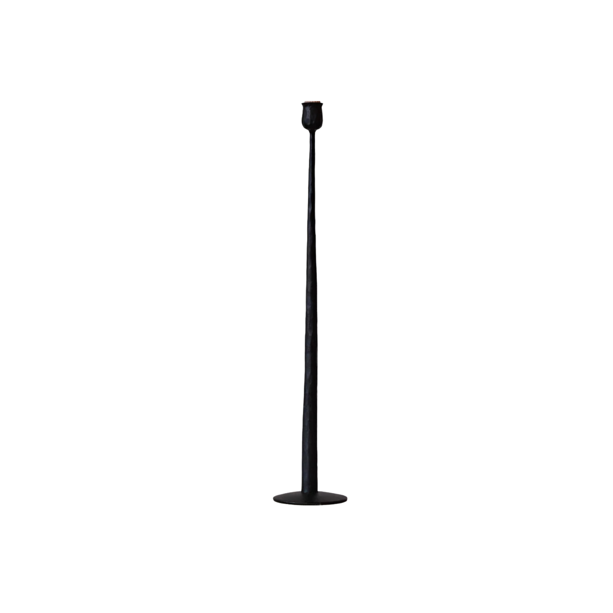 24" Iron Taper Candle Holder