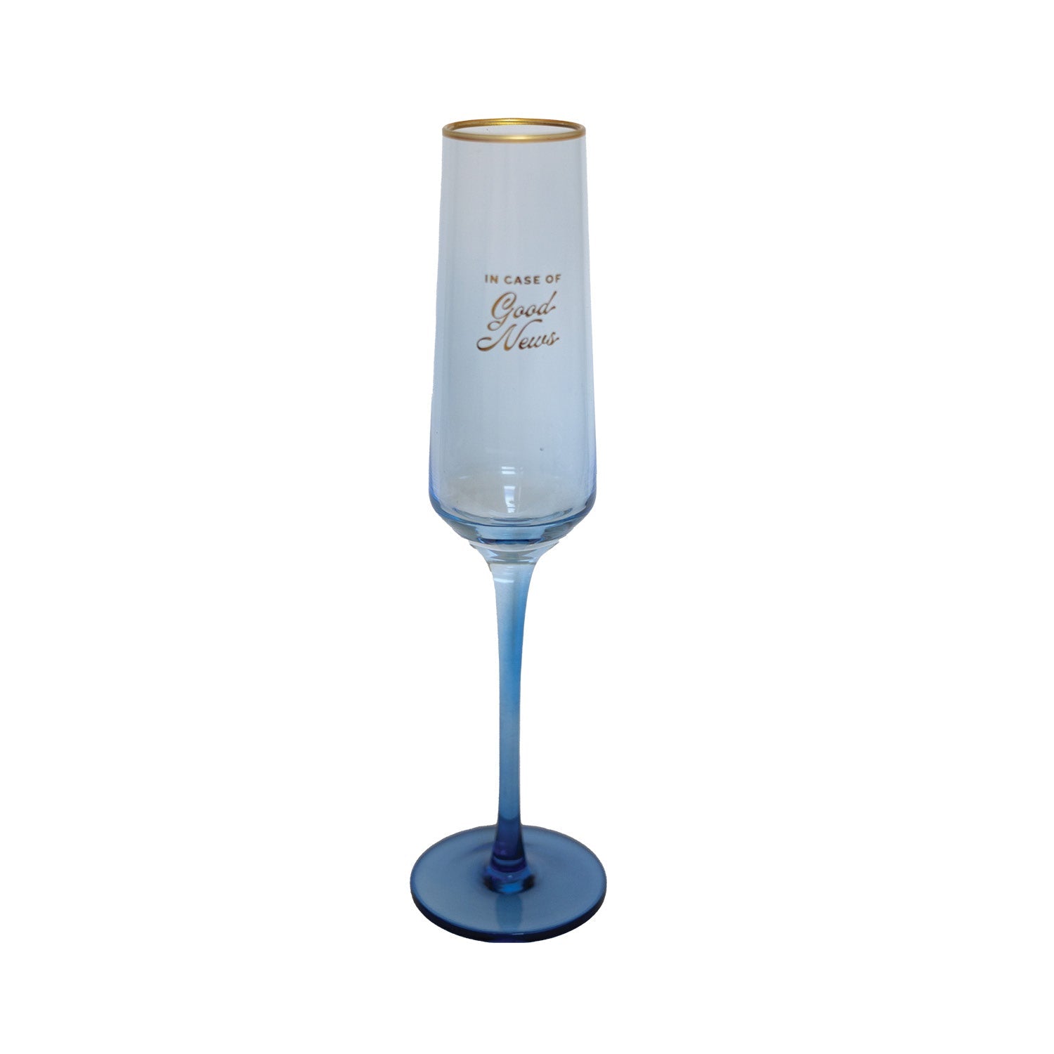 Tinted Celebration Champagne Flutes