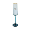 Tinted Celebration Champagne Flutes