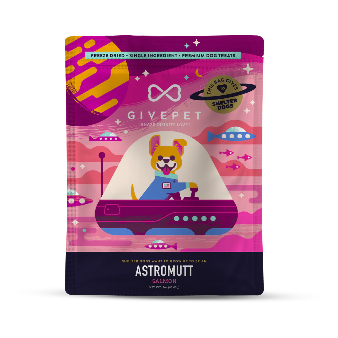 Astromutt Freeze-Dried Dog Treats