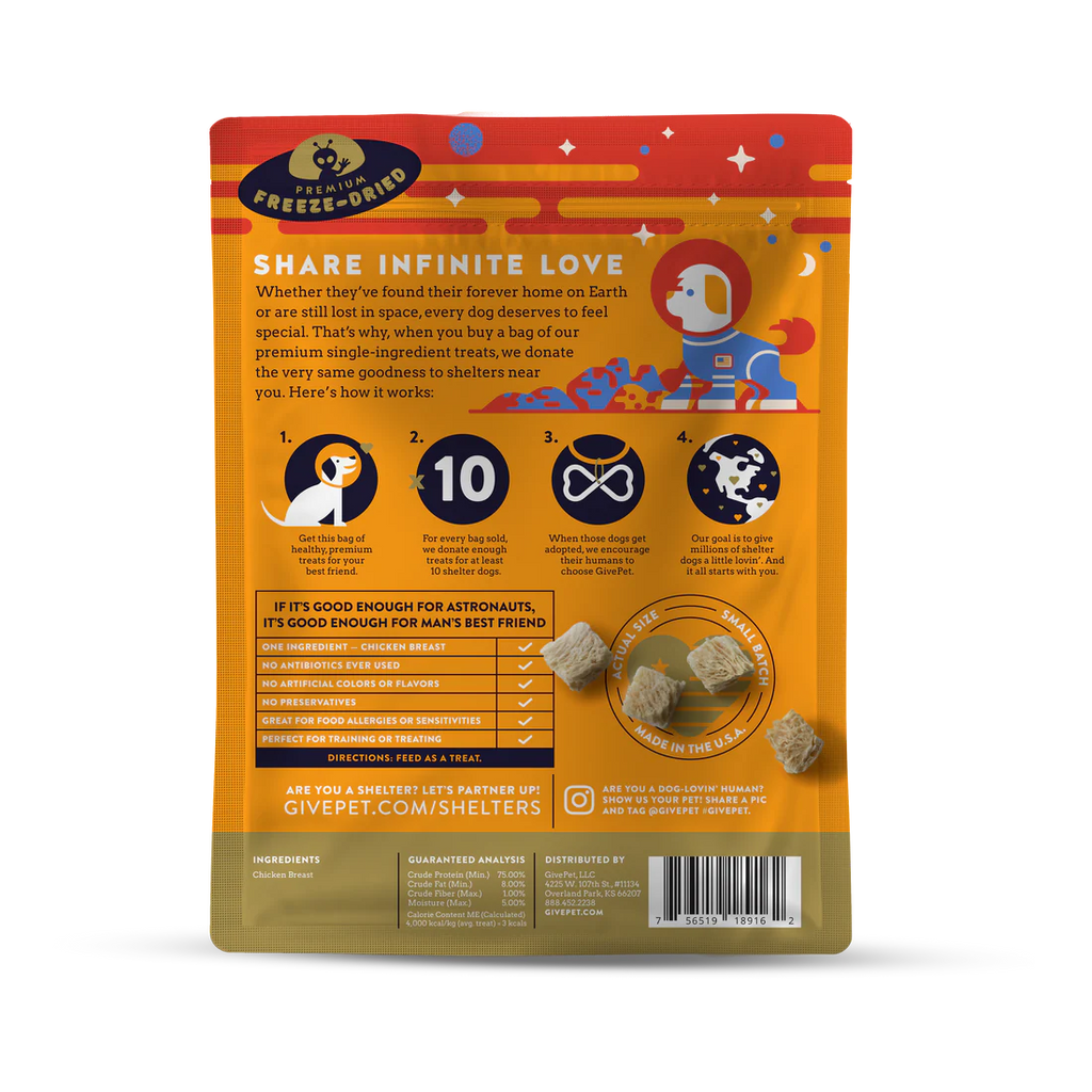 Mars Rover - Freeze-Dried Dog Treats