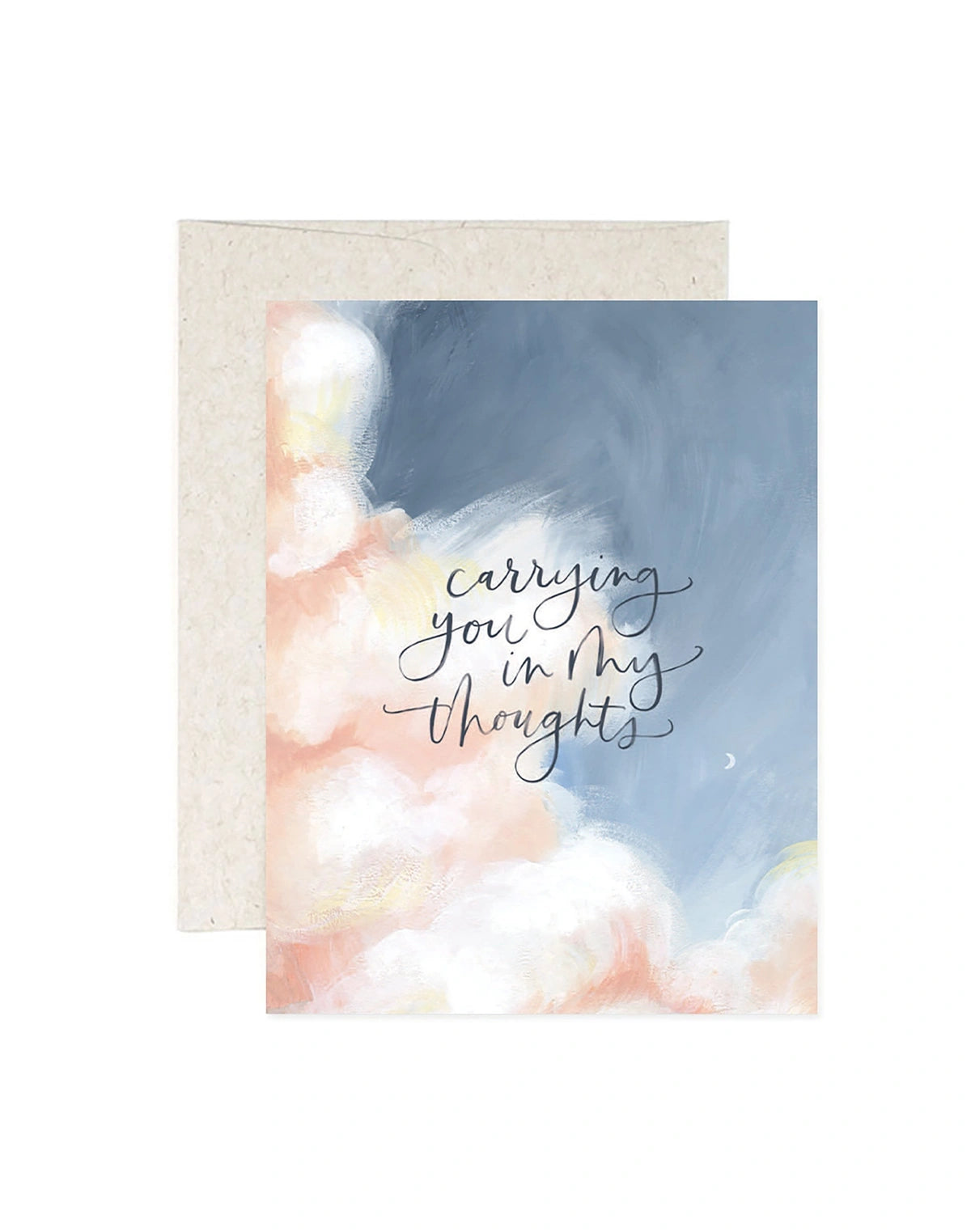 In My Thoughts Clouds Greeting Card