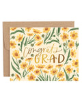 Goldenmane Congrats Grad Graduation Greeting Card