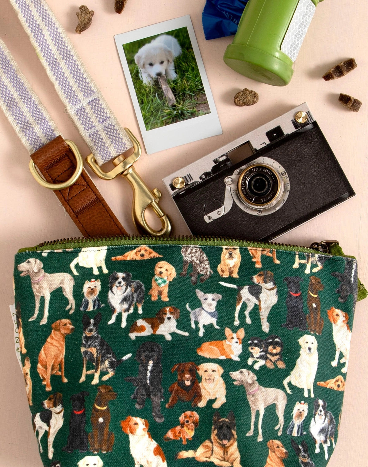 Furry Friends Dogs Zipper Pouch