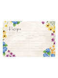 Vintage Bloom Recipe Cards