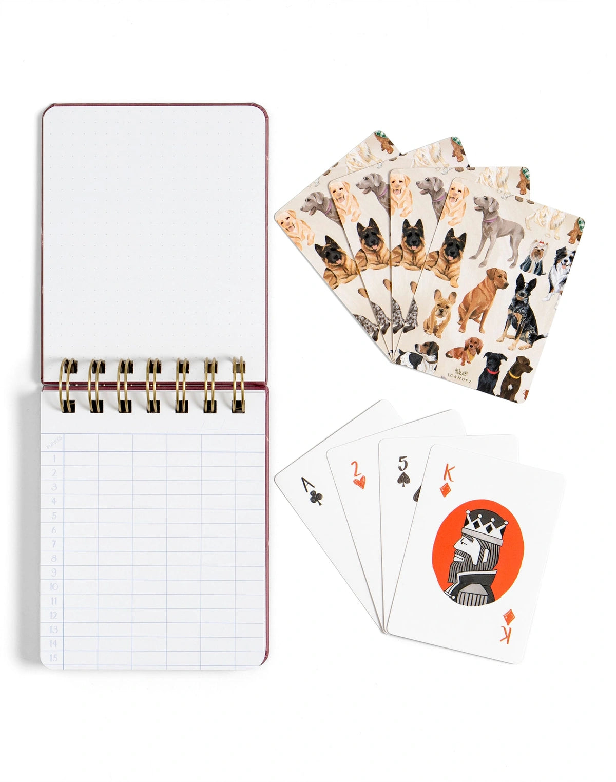Furry Friends Dogs Playing Cards set