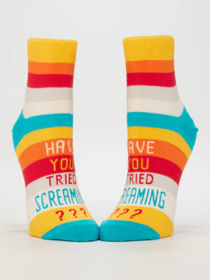 Tried Screaming? Socks
