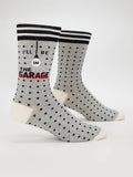 I’ll Be In The Garage Socks