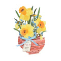 March Pop Up Birth Flower Card