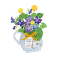 February Pop Up Birth Flower Card
