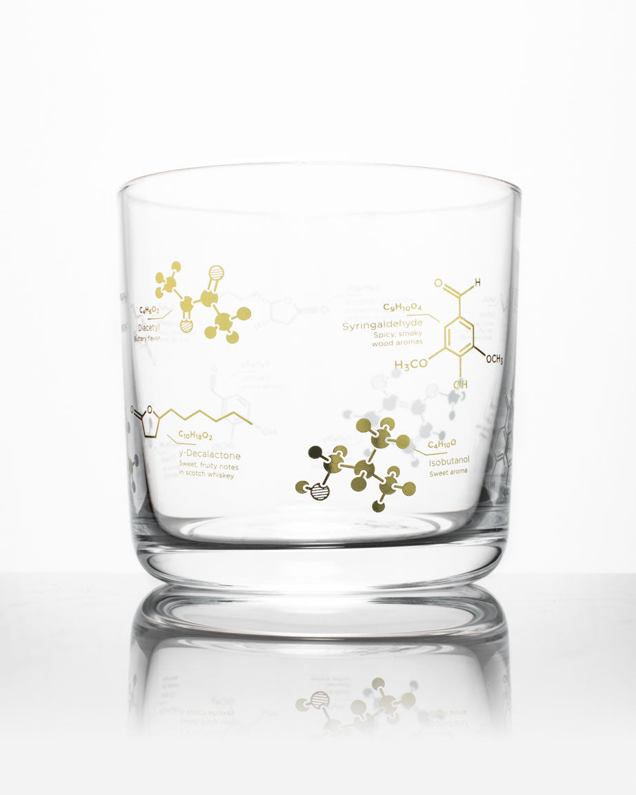 Chemistry of Whiskey Rocks Glass