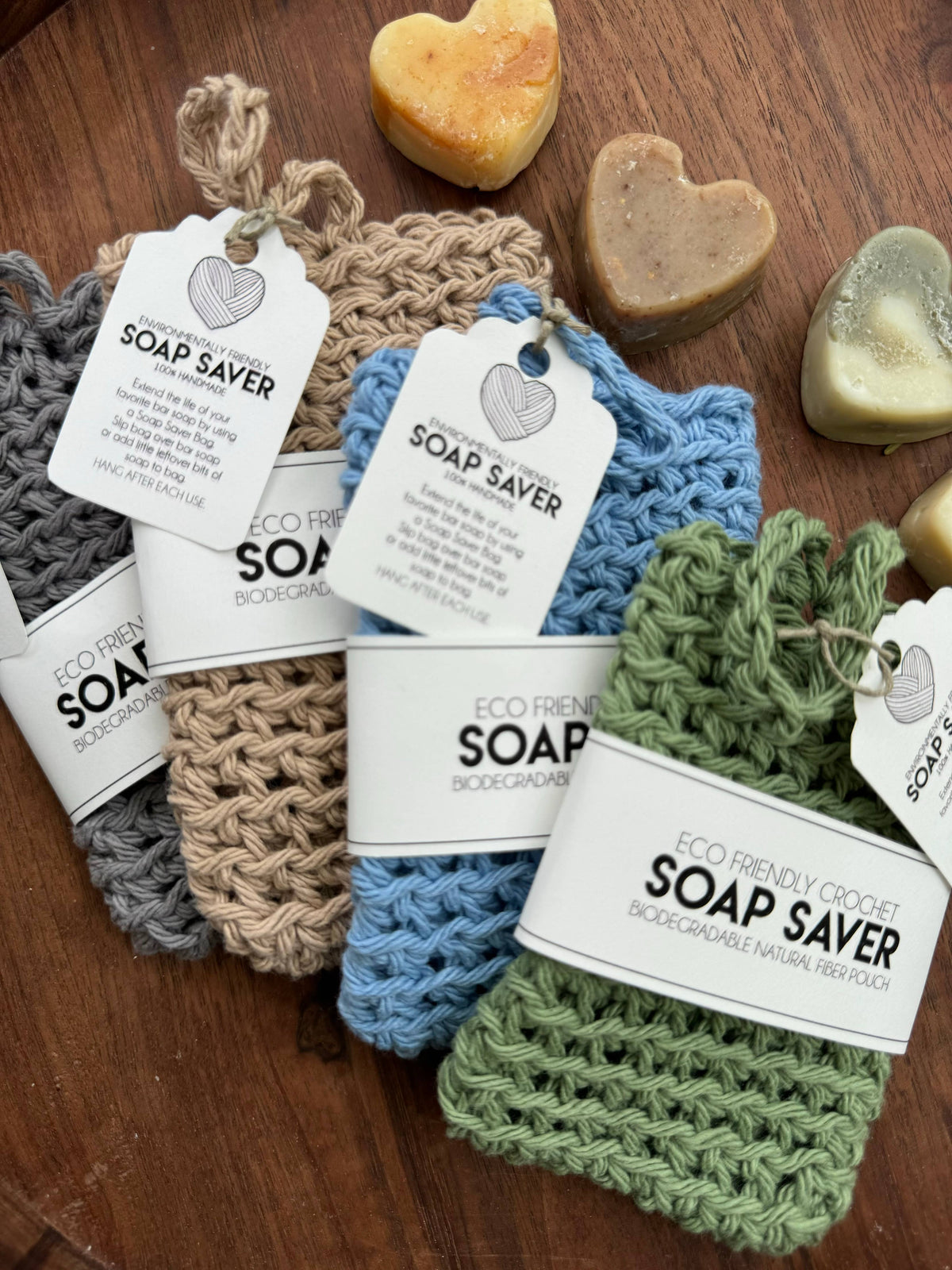 Crochet 100% Cotton Soap Saver