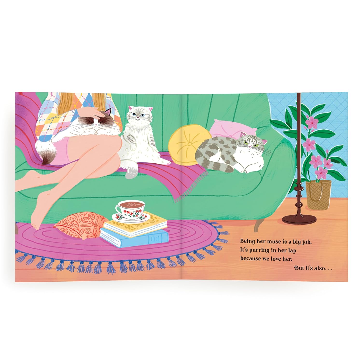 Karma is Three Cats by Bella Montgomery Illustrated by Caroline Marando