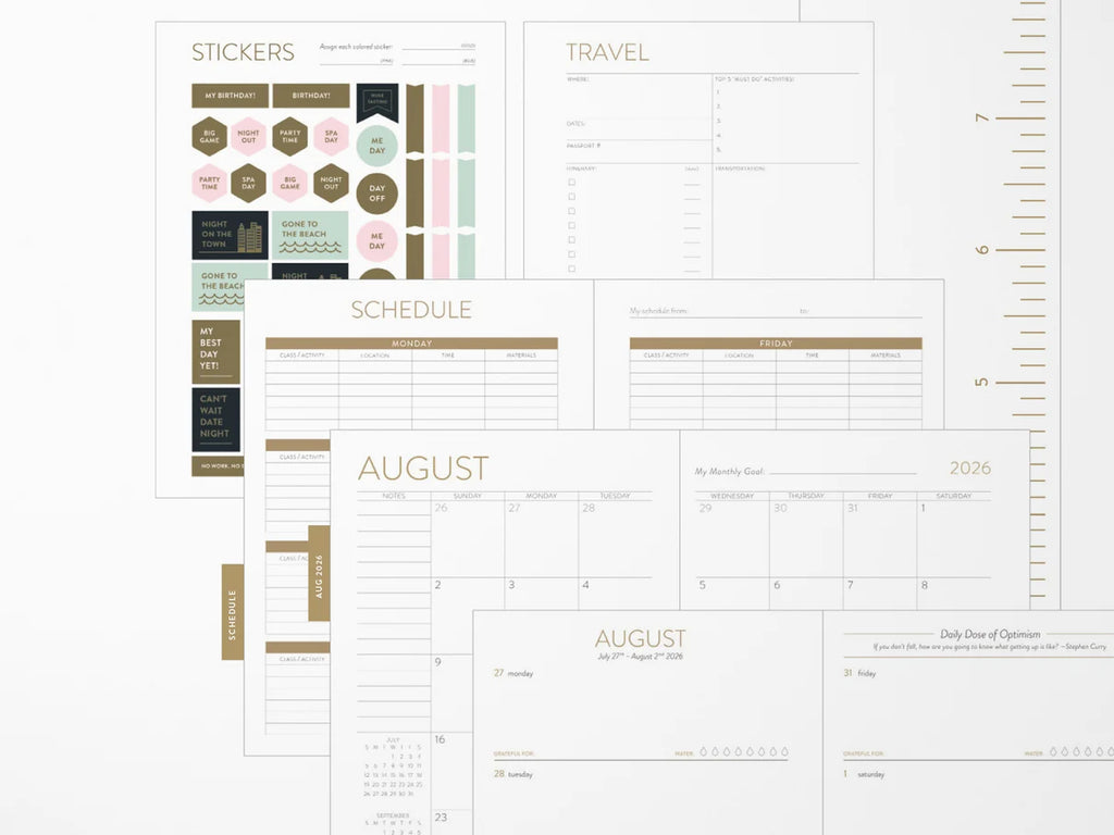 17 Month 2026-2027 Planner - Menagerie