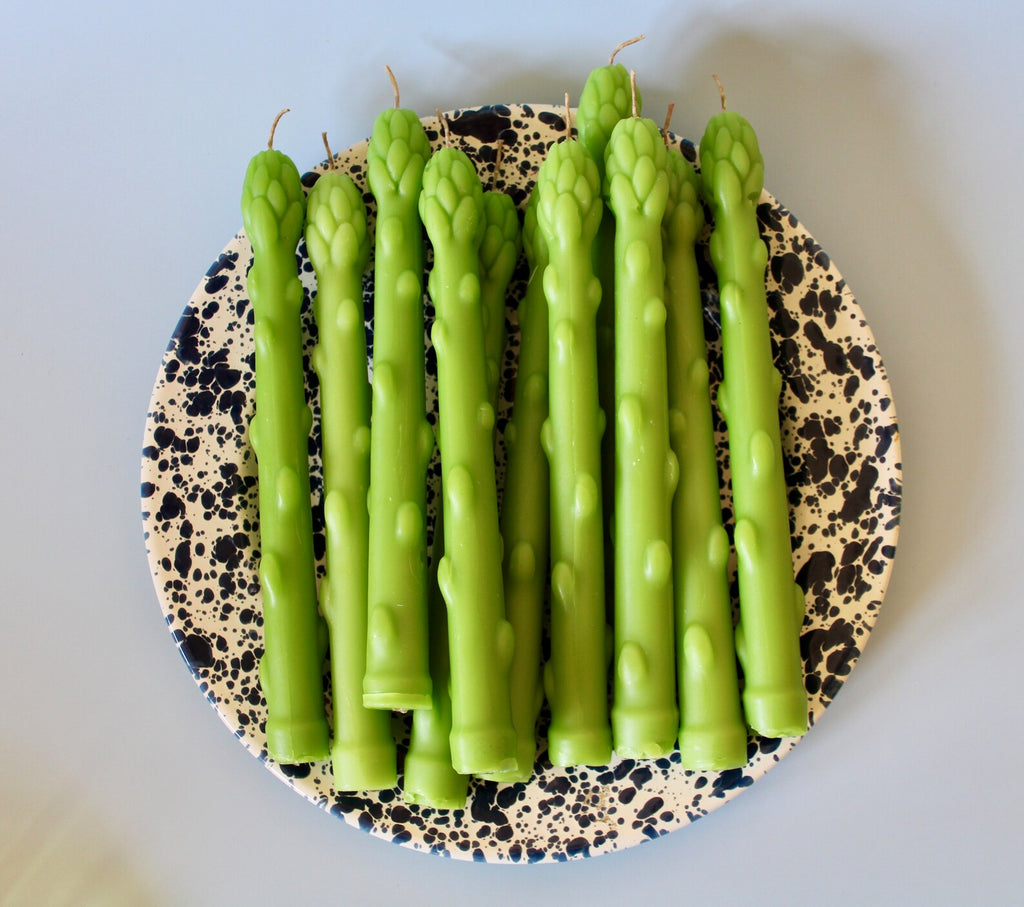 Asparagus Taper Candle