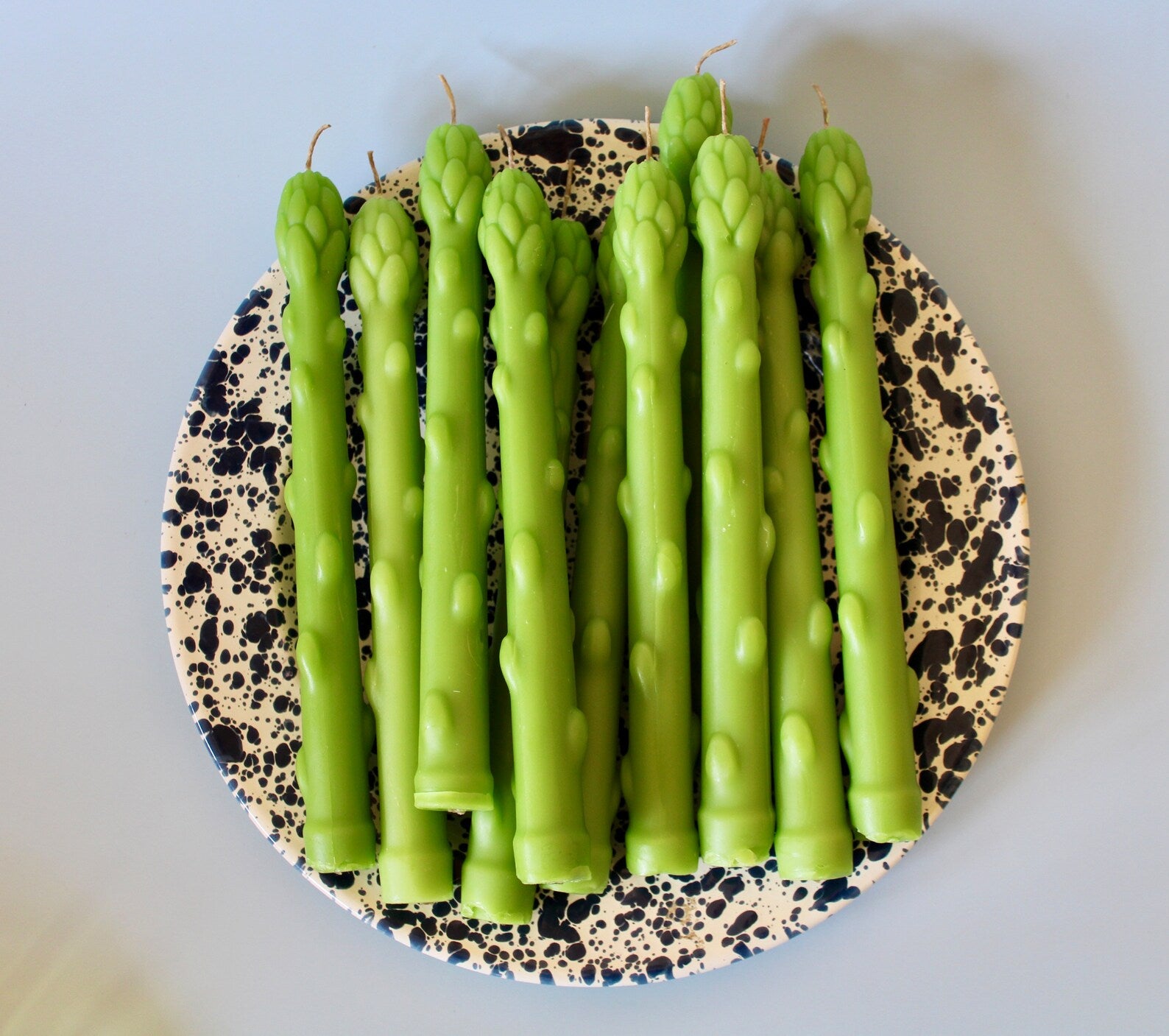 Asparagus Taper Candle
