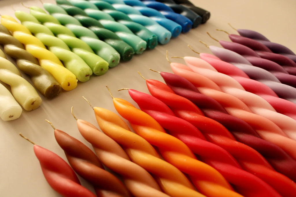 Spiral Taper Candles