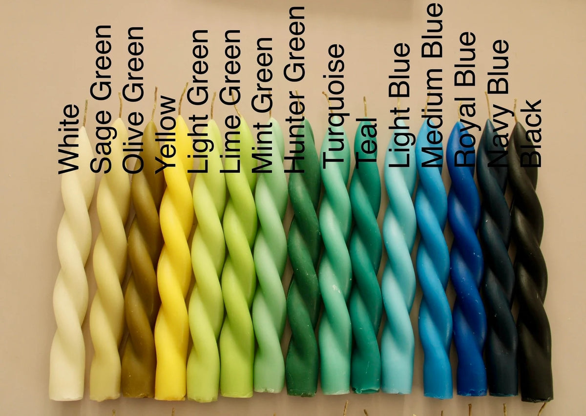 Spiral Taper Candles
