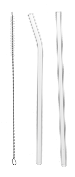 Reusable Glass Drinking Straws