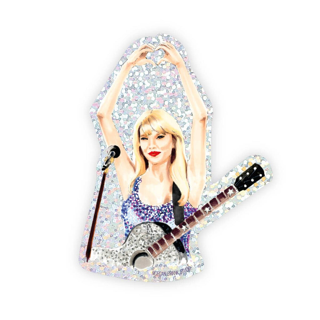 Vinyl Sticker - Eras - Taylor Swift Glitter