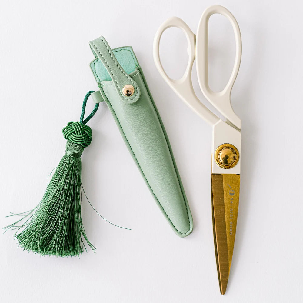 Ivory & Gold Heirloom Scissors