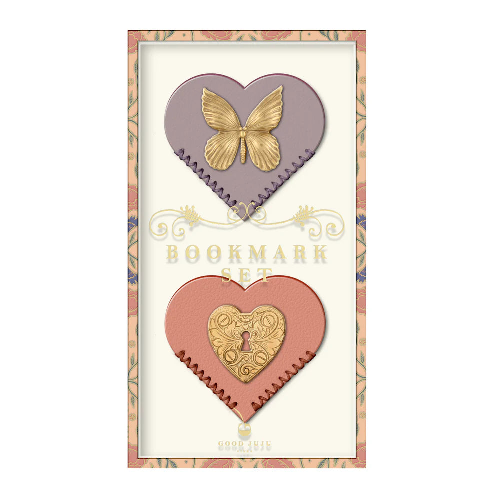 Gold Charm Corner Bookmarks