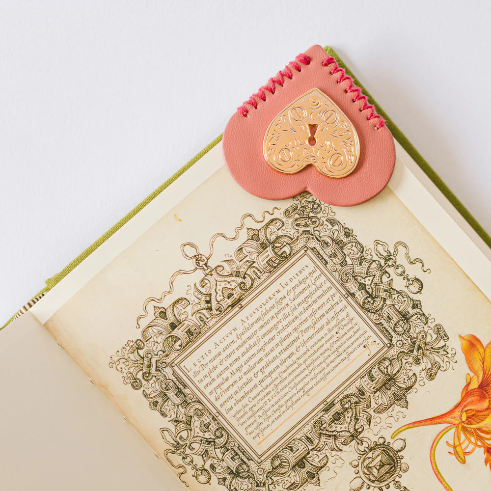 Gold Charm Corner Bookmarks