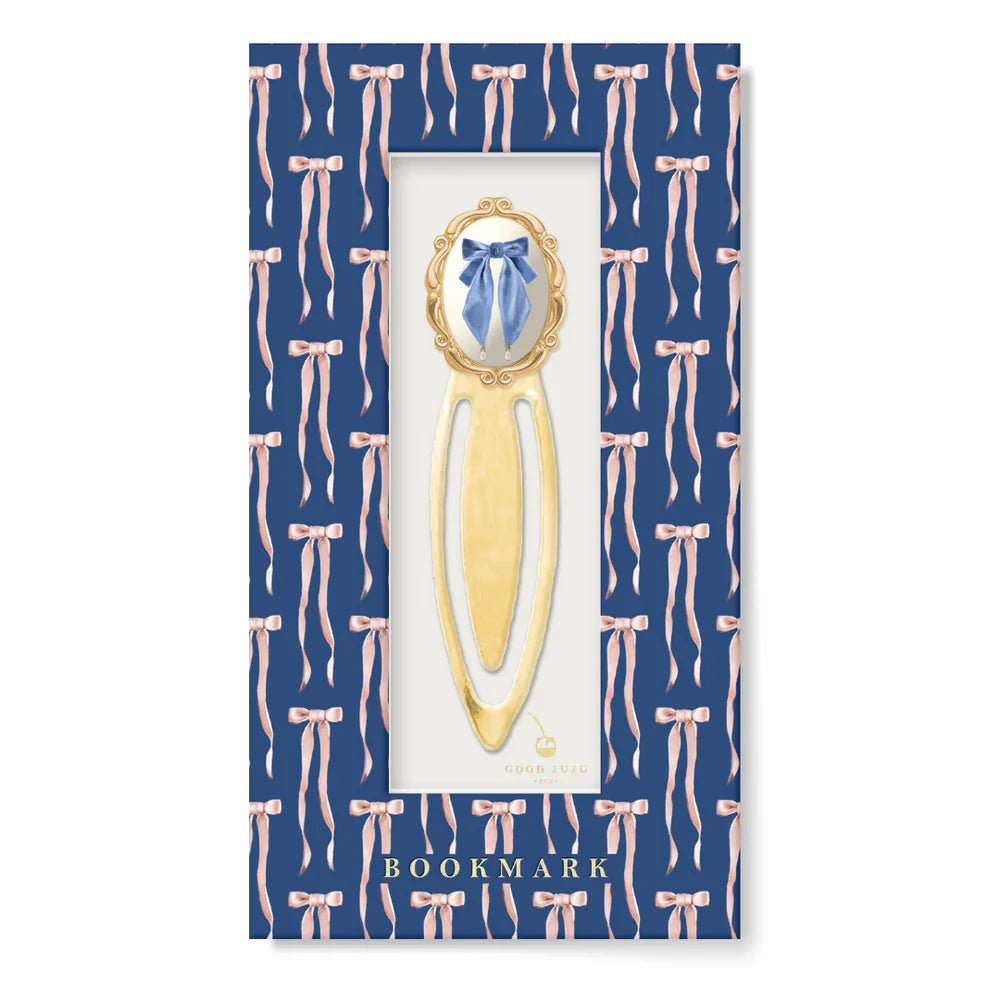 Antique Bow Metal Clip Bookmark