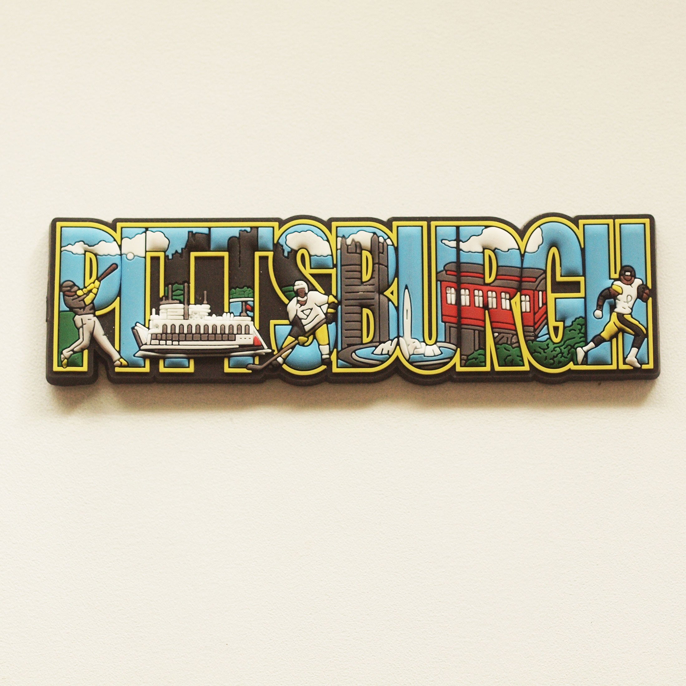 Flexible Pittsburgh Magnet