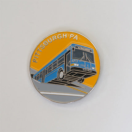 Pittsburgh Bus Pin